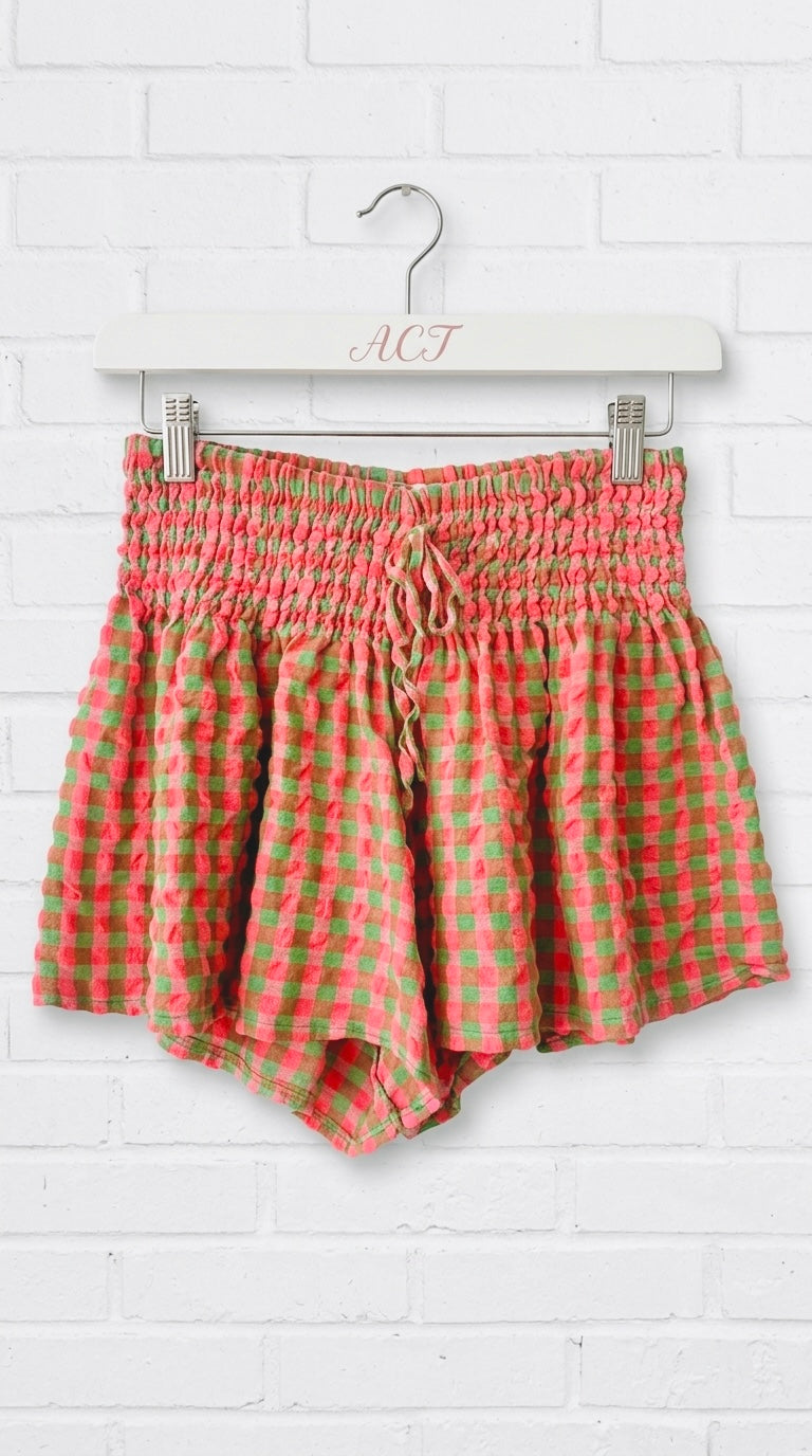 Short vichy neón +4colores