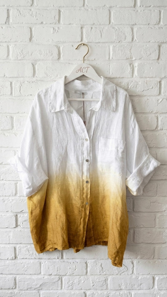 Camisa lino degradado +2 colores
