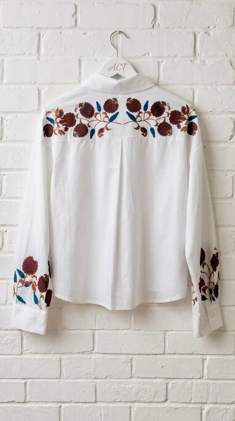 Camisa Boho Bloom +1 color