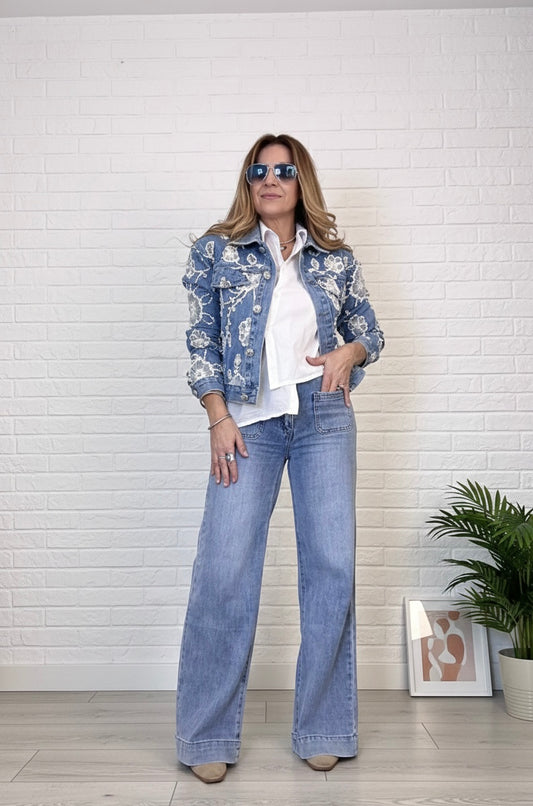 Pantalón Ormi tejano