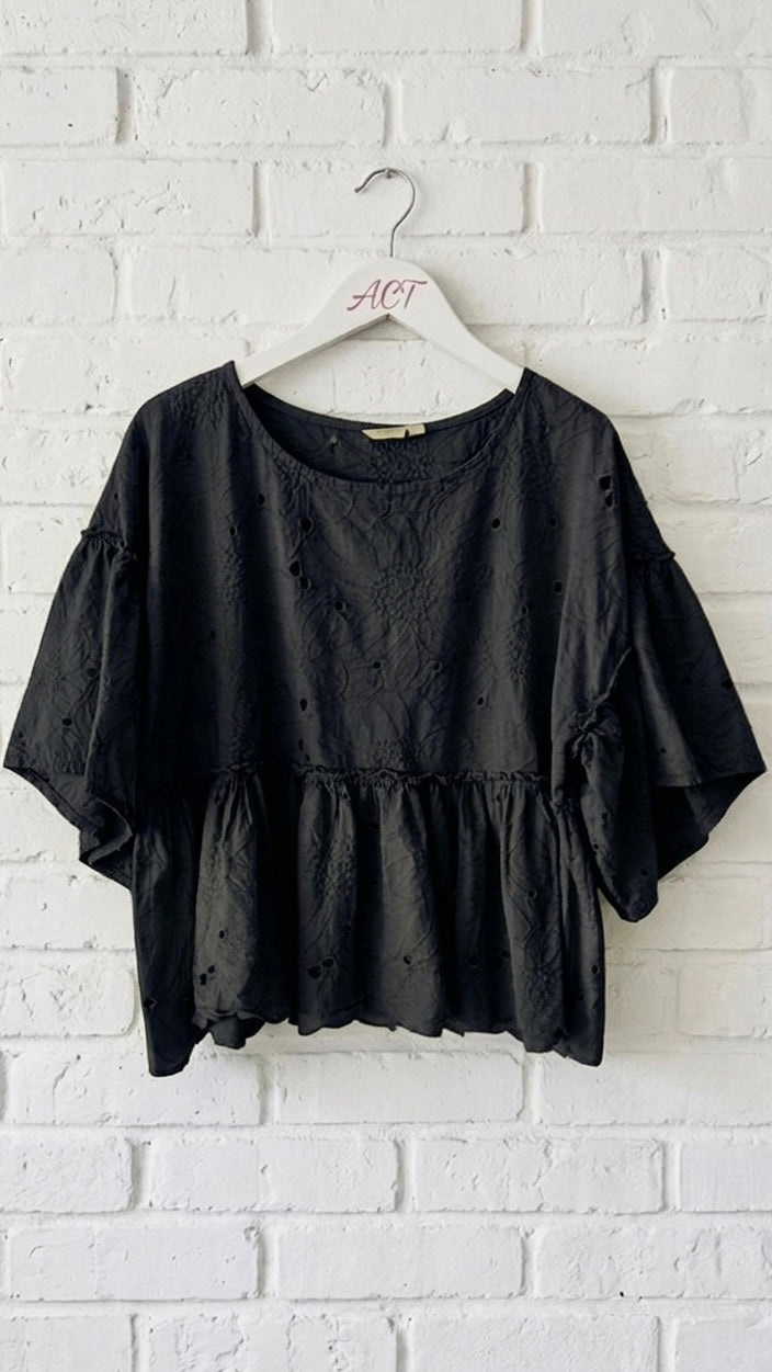 Blusa senda bordada +1color