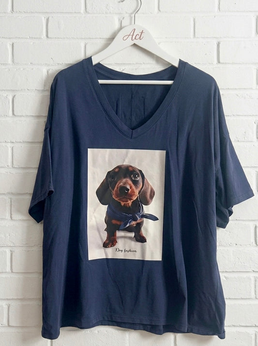Camiseta Dog Fashion+5colores