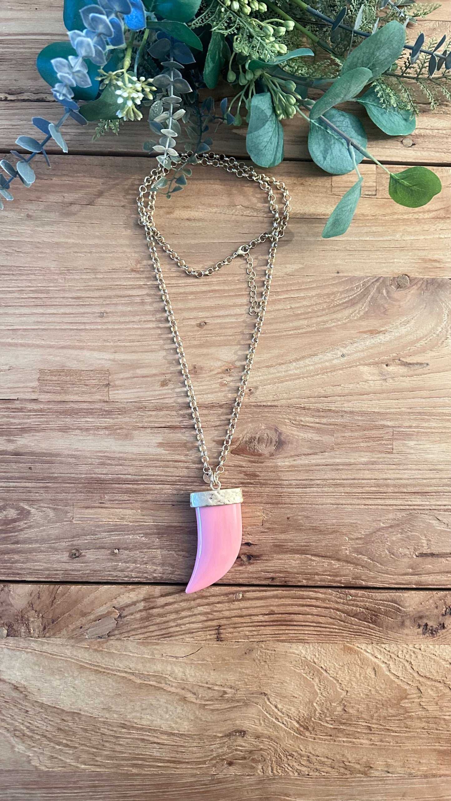 Collar cuerno +4 colores