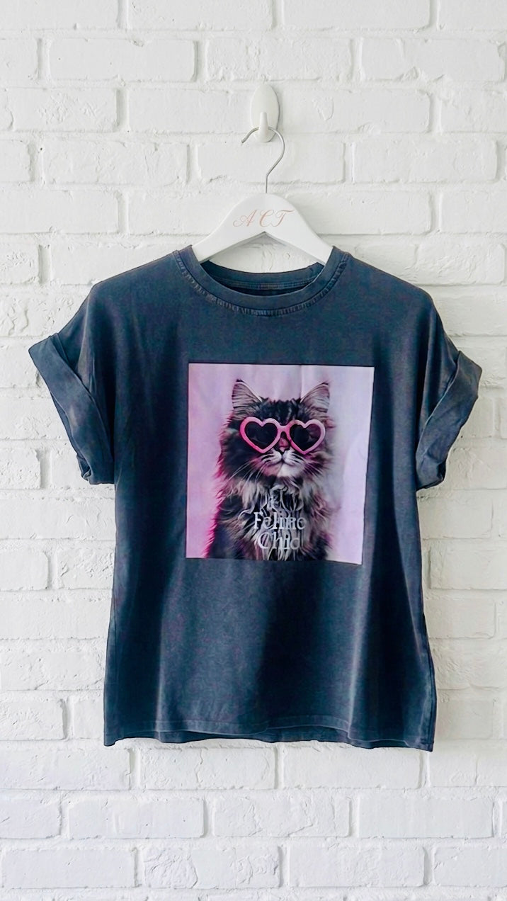 Camiseta feline chic