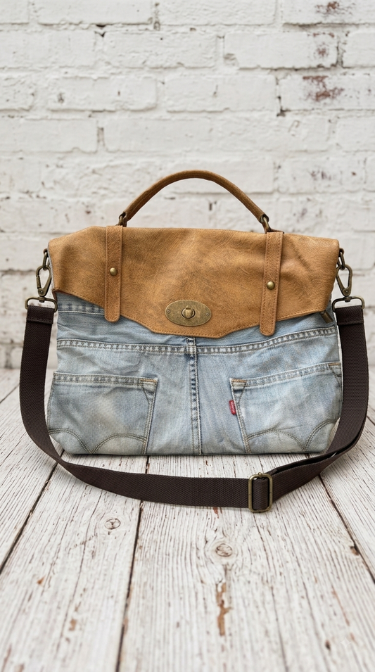 Bolso reciclado Levi’s camel