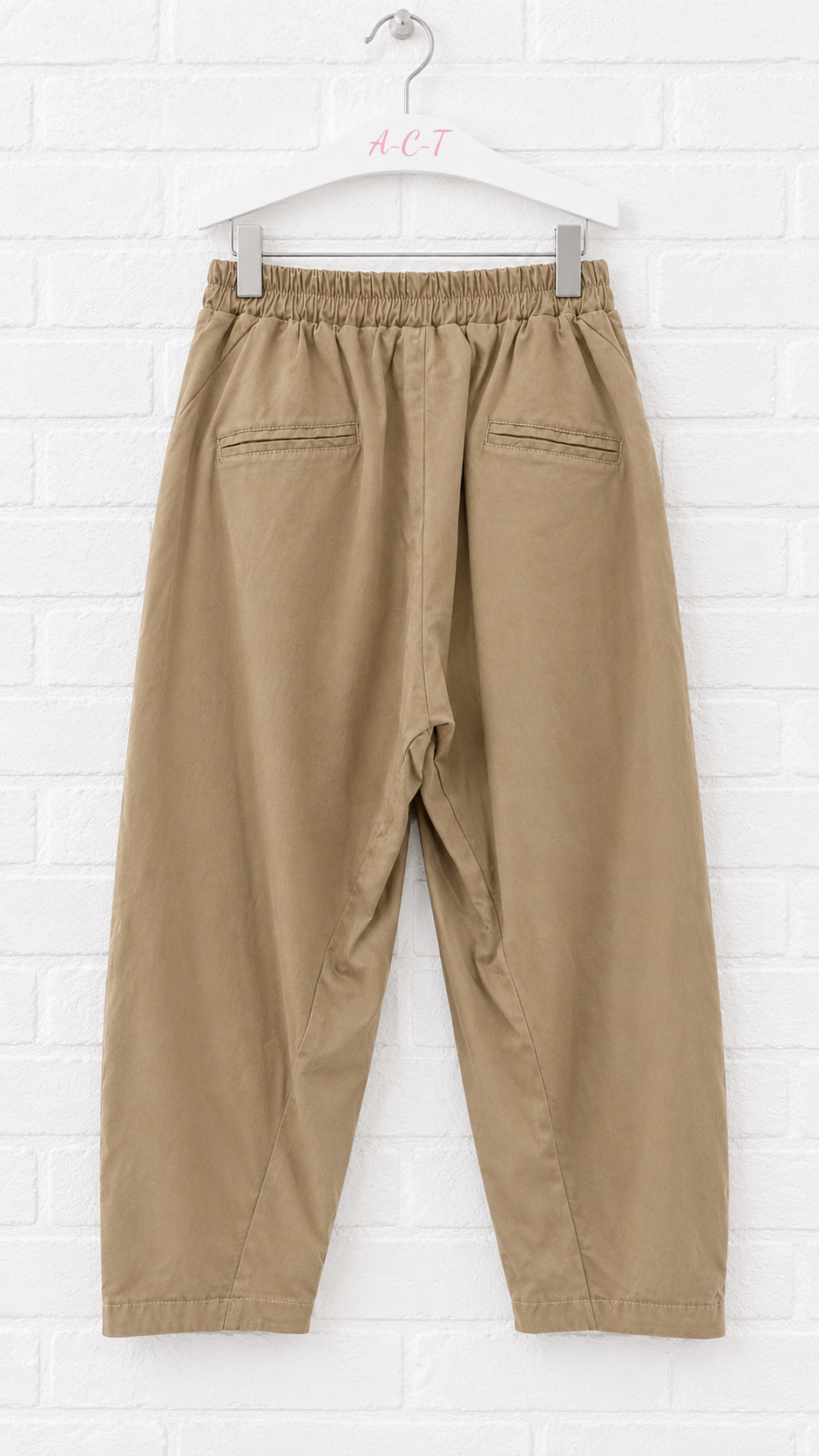 Pantalón Barrel Basic +3 colores