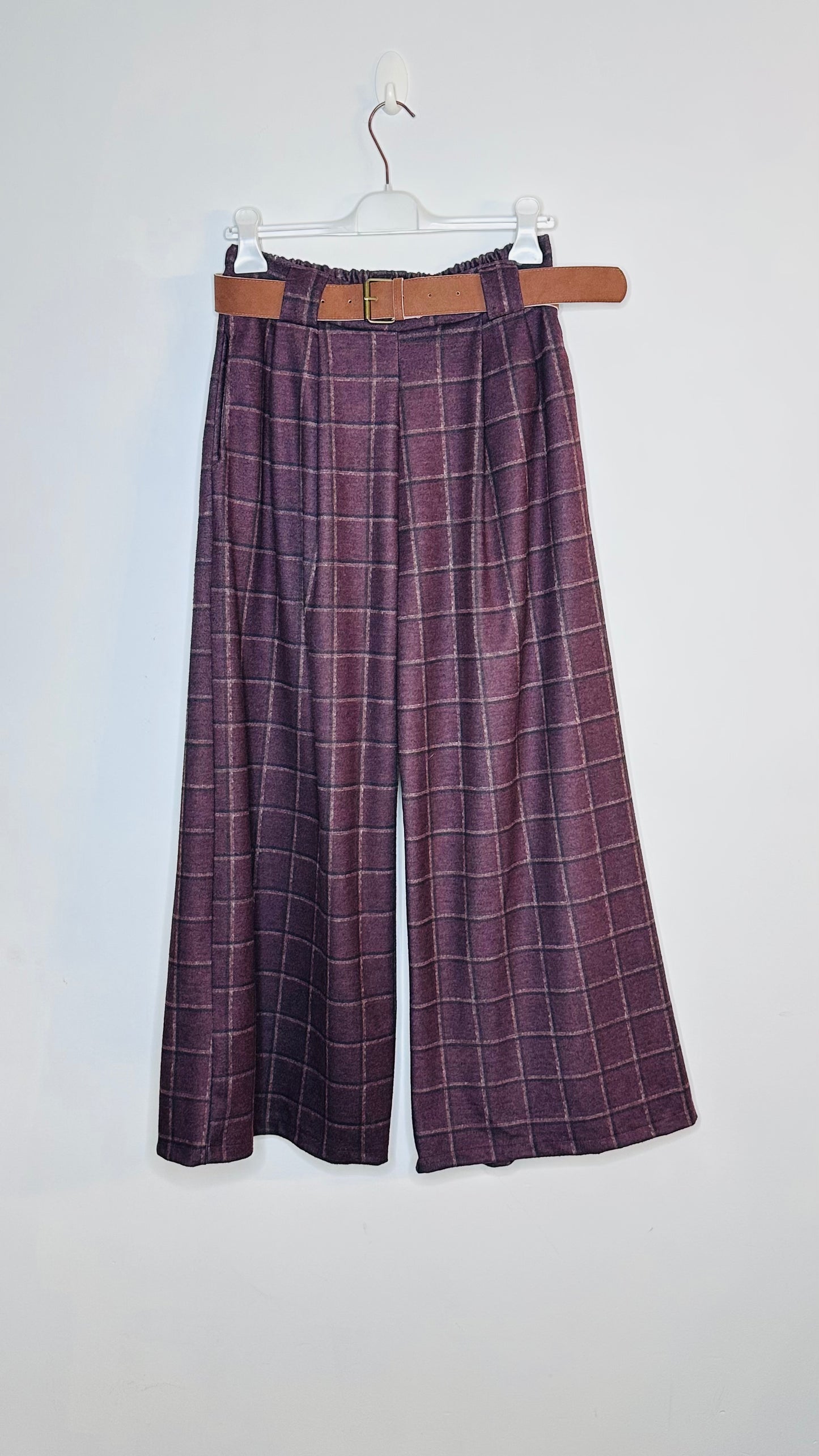 Pantalón cuadro franela