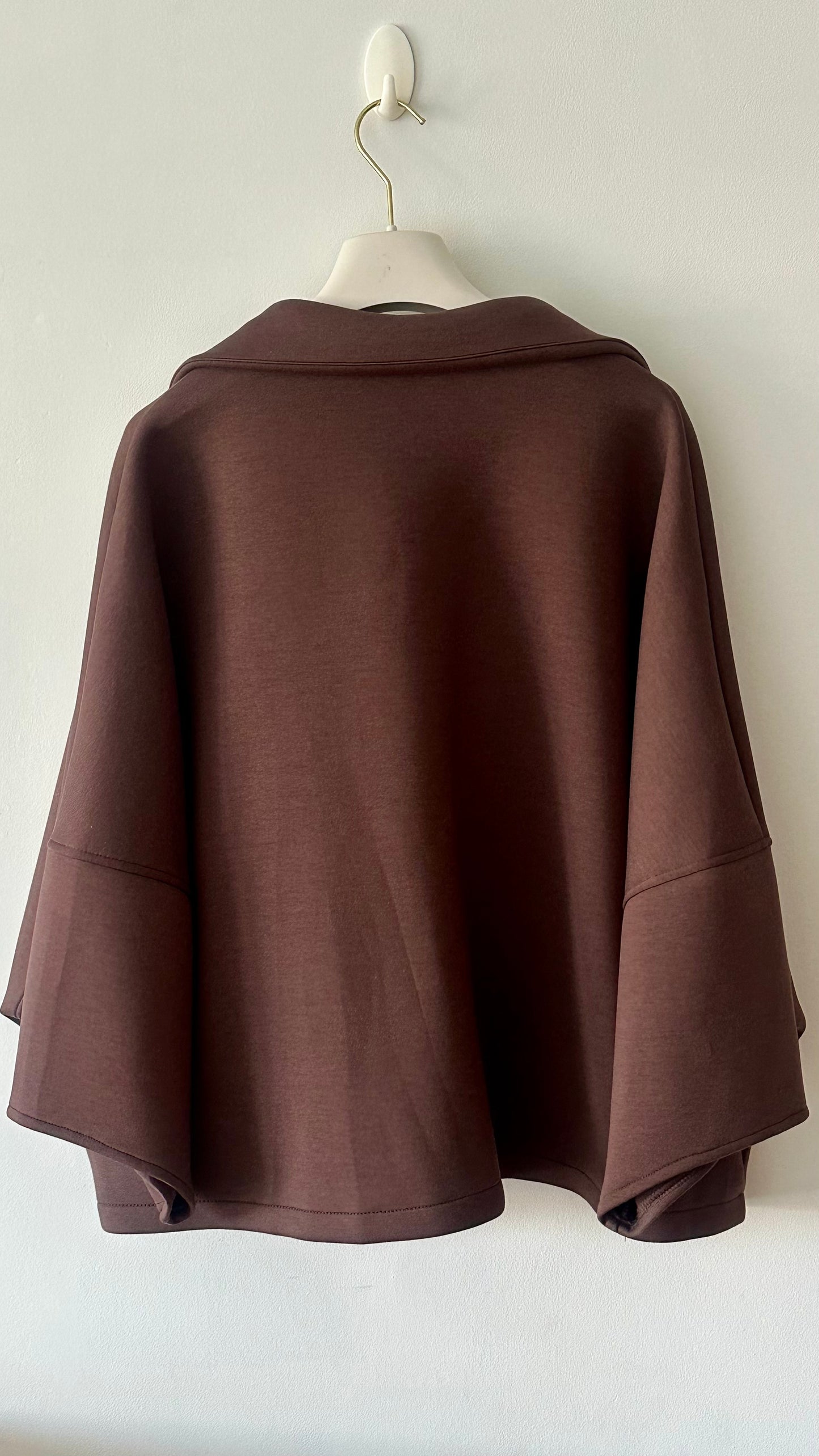 Cape-style jacket +2 colors