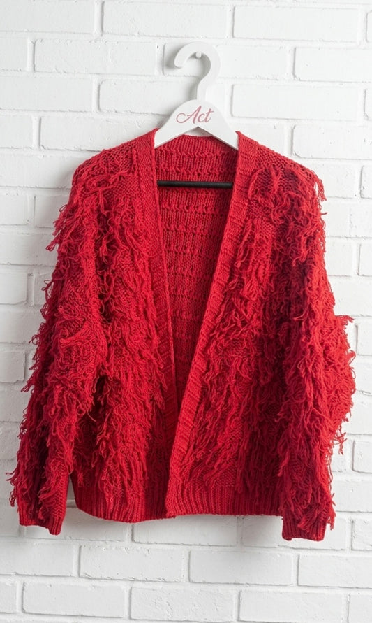 Cárdigan deshilachado +3color