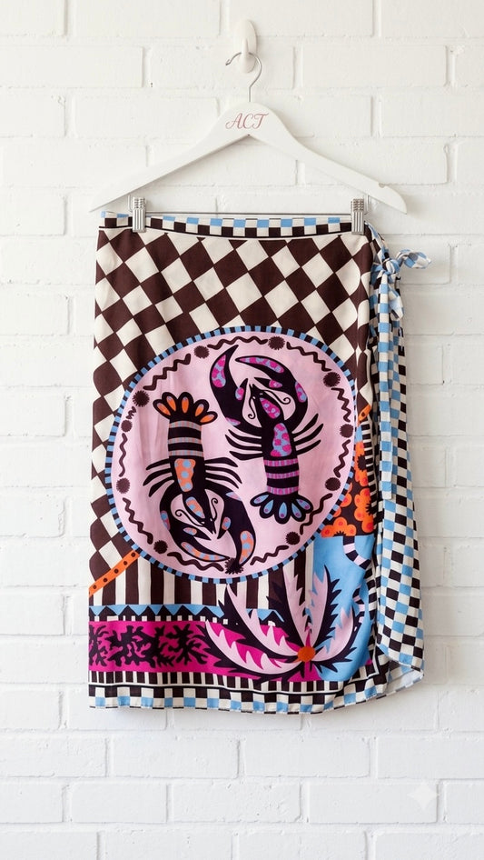 Falda pareo estampada +6 colores