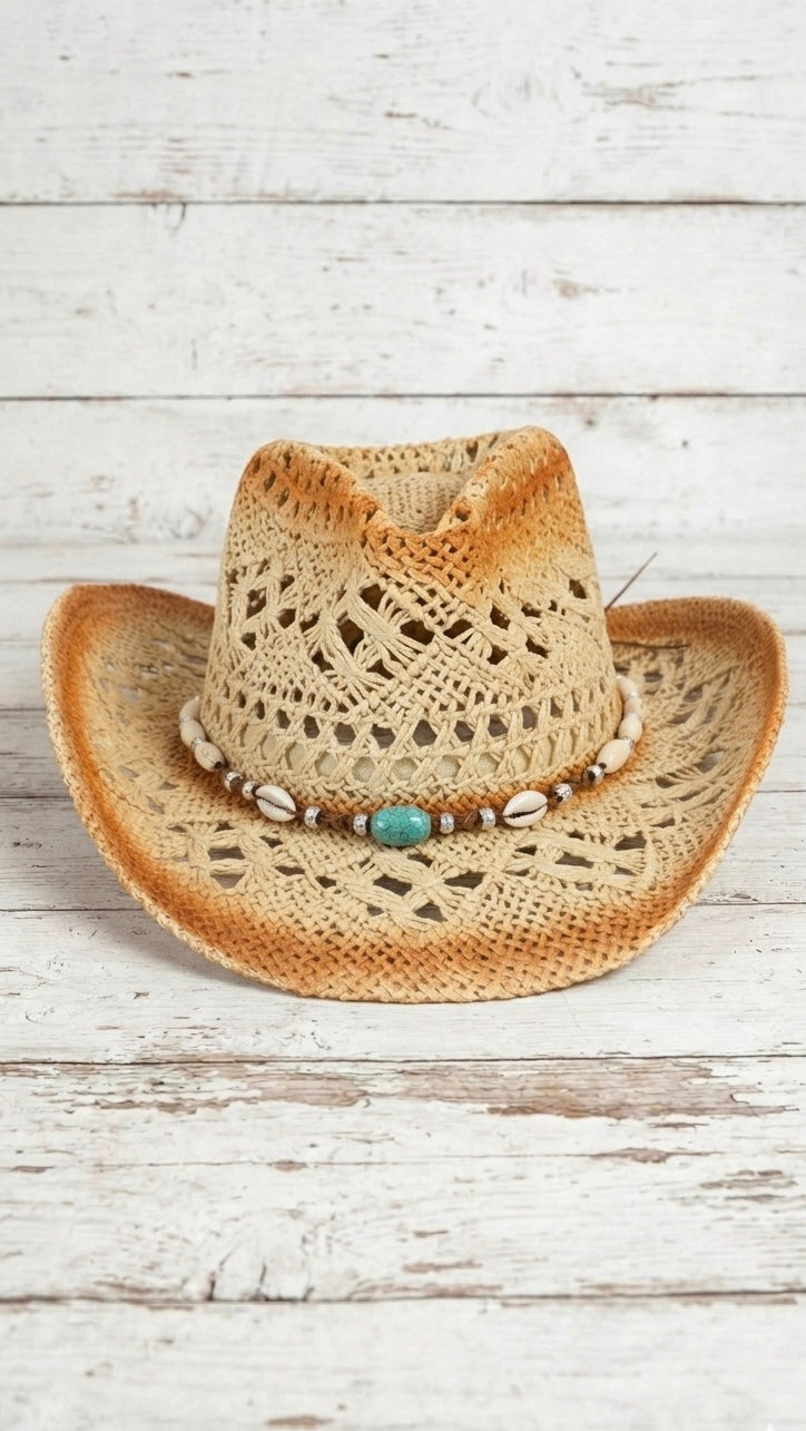 Sombrero Calado Brisa de Turquesa