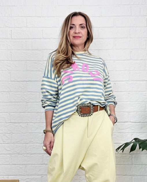 Sudadera Iconic rayas +1 color