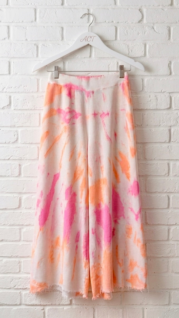 Pantalón lino tie dye