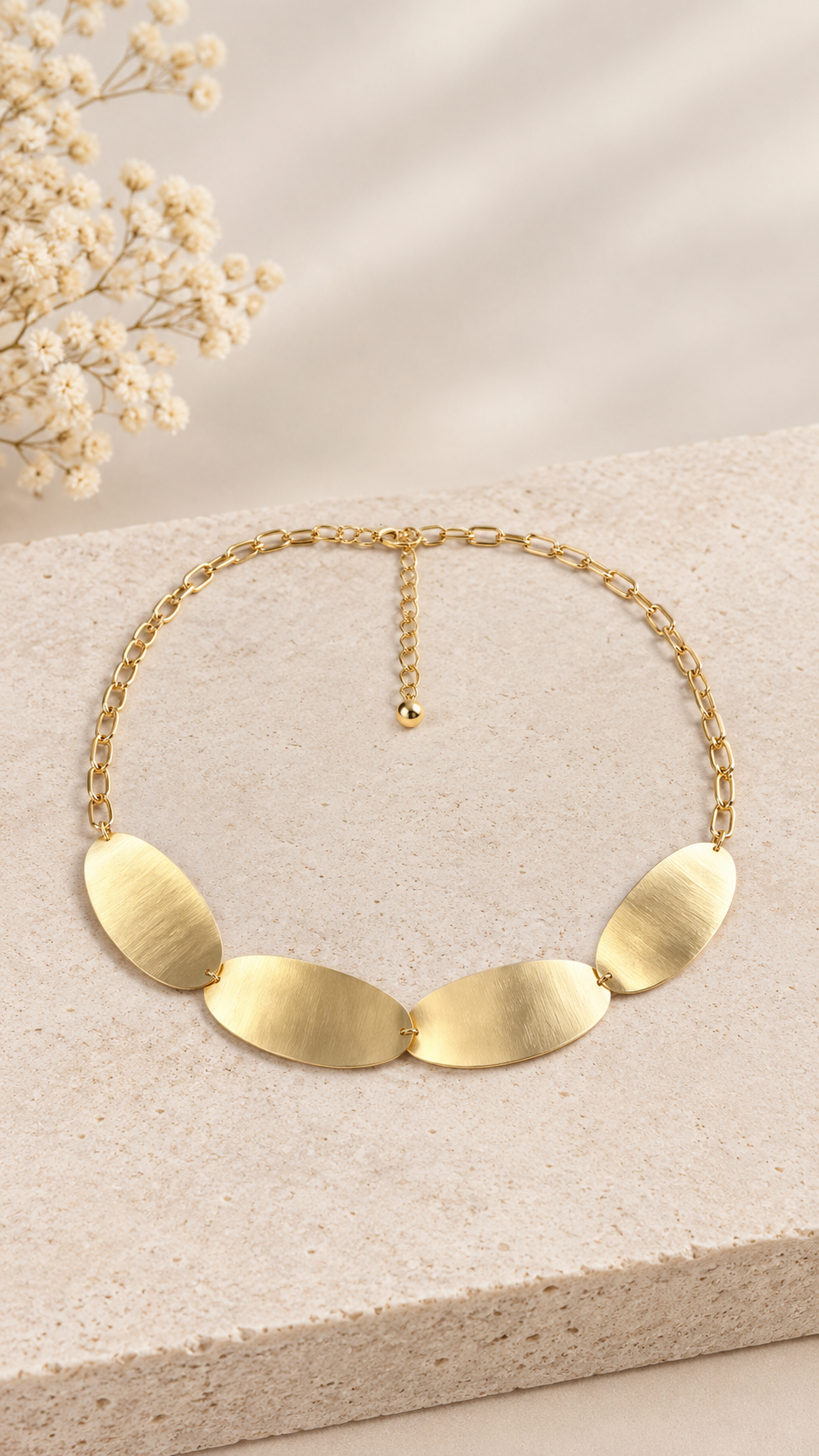 Collar Óvalo Gold