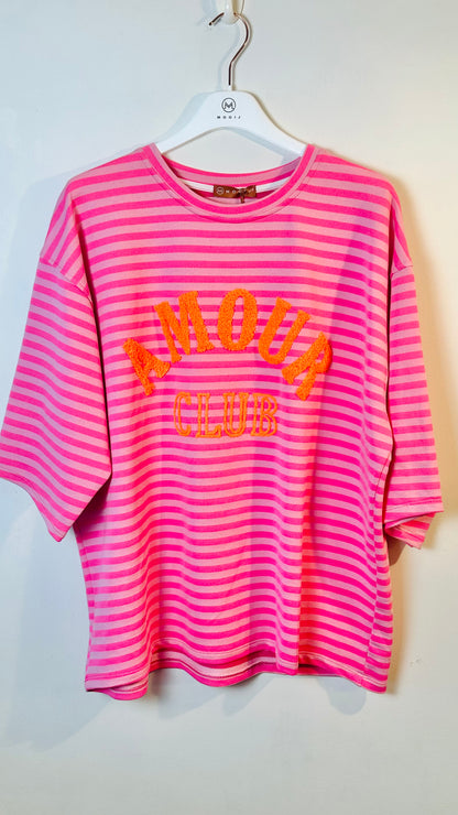 Sudadera rayas amour +4 colores