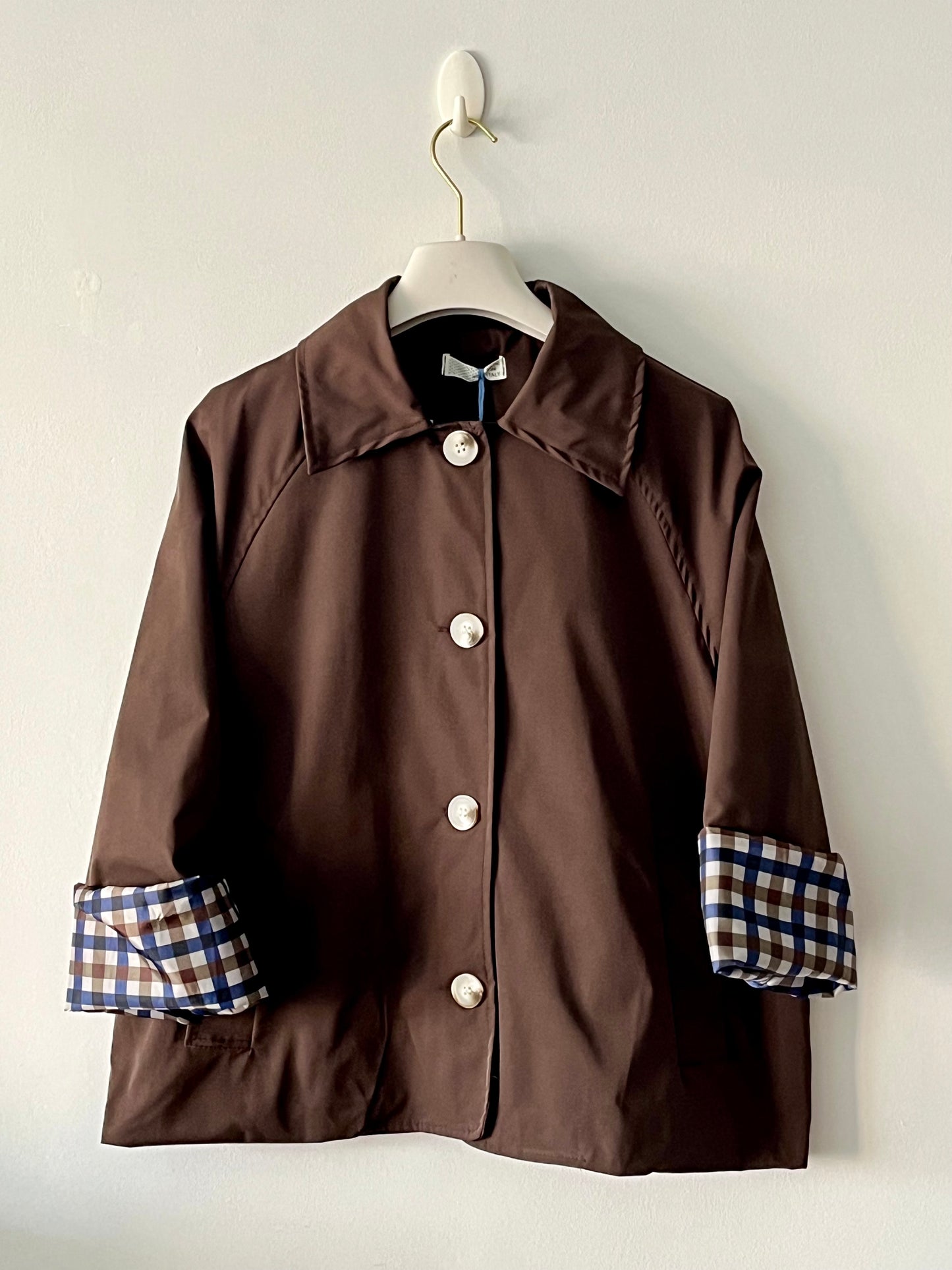 Trench con vichy +1 color