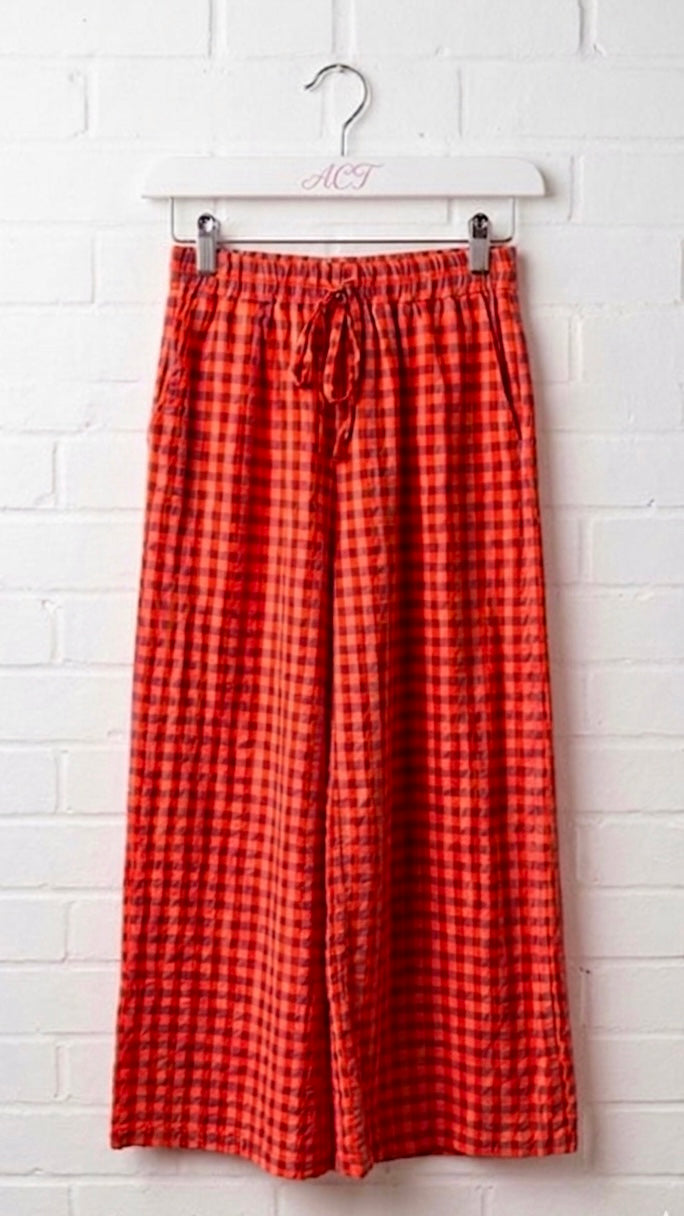 Pantalón Vichy bicolor  +2 colores