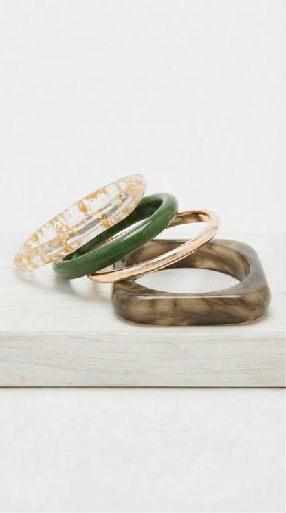 Set de Pulseras Terra Gold +2 colores