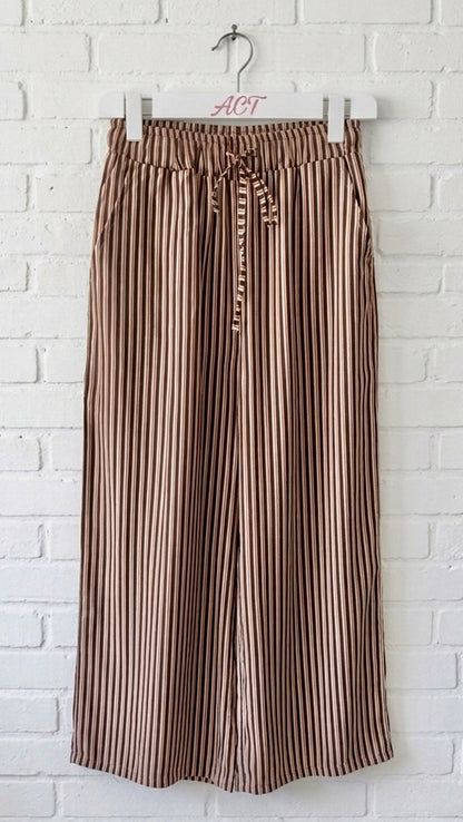 Pantalón de rayas fluido +3 colores