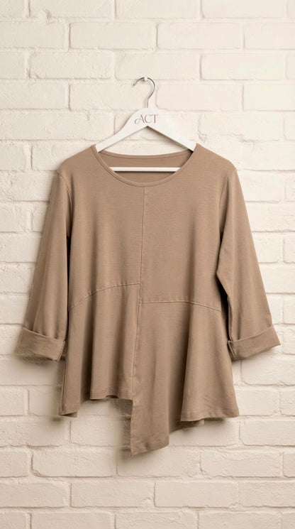 Camiseta de Algodón Minimal 158C +5 colores