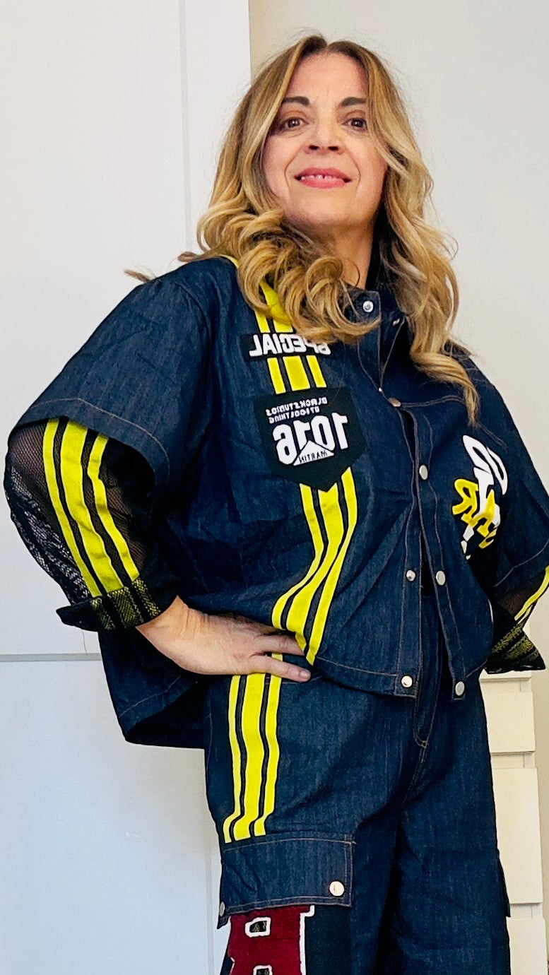 Sobre camisa star rock