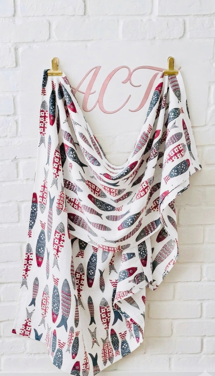 Pañuelo pescaitos +1 color