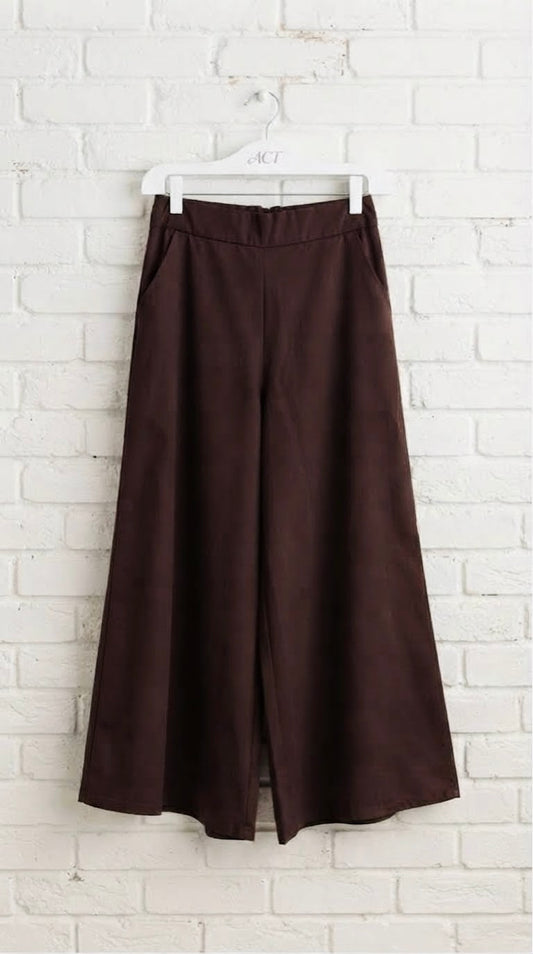 Pantalón Culotte Ancho +3 Colores