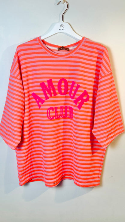 Sudadera rayas amour +4 colores