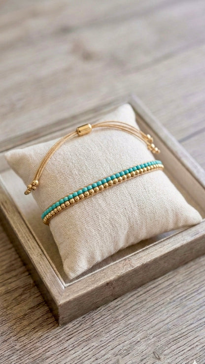 Pulseras mediterránea turquesa +15 modelos