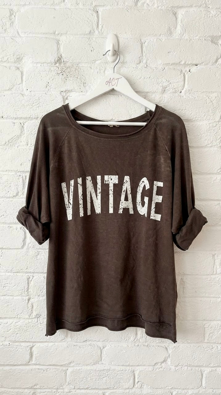 Sudadera Ligera Vintage