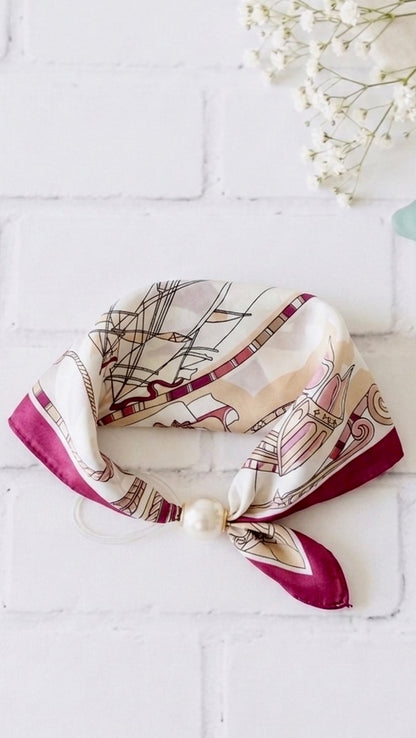 Pañuelos broche perla +28 colores