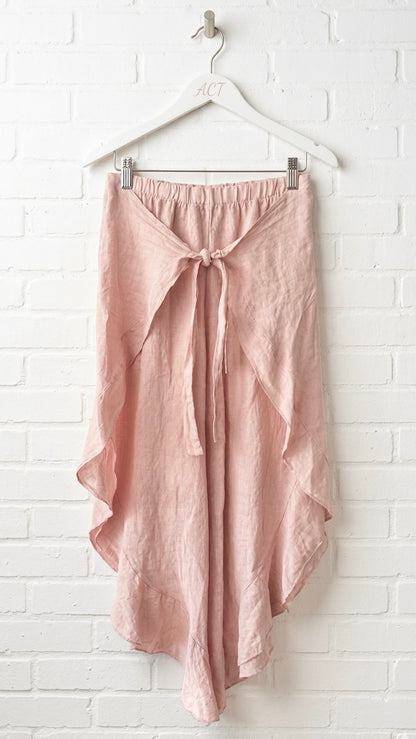 Pantalón pañuelo lino Aurora +9 colores