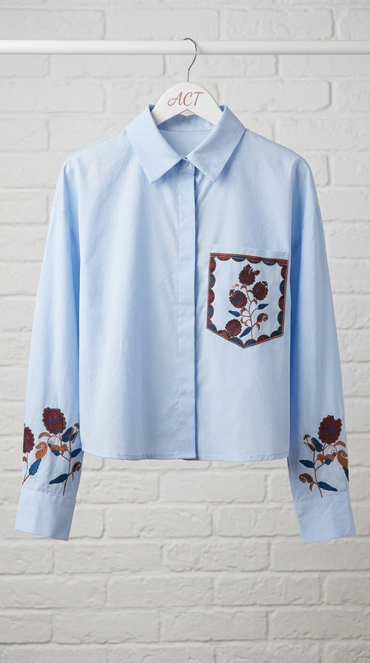 Camisa Boho Bloom +1 color