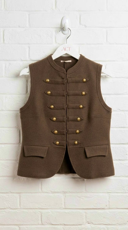 Chaleco de Punto Militar +1color