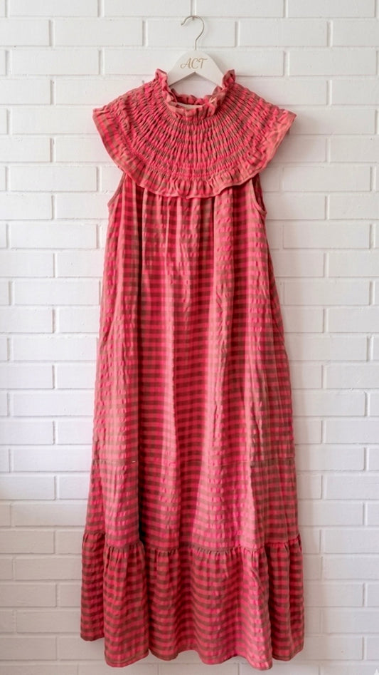 Vestido Vichy bicolor +1 color