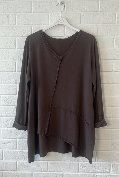 Camiseta irregular +4 colores