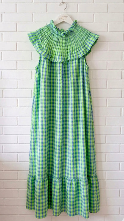 Vestido Vichy bicolor +1 color