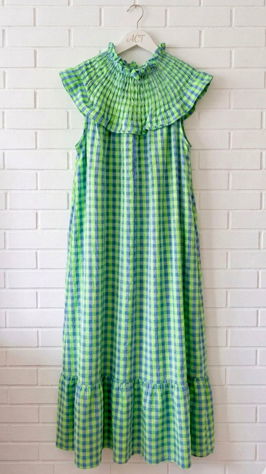 Vestido Vichy bicolor +1 color