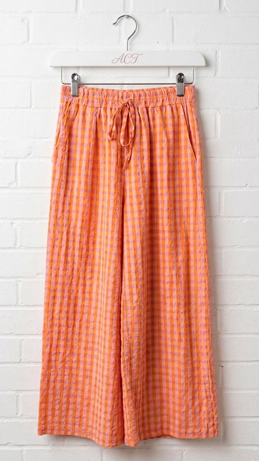 Pantalón Vichy bicolor  +2 colores