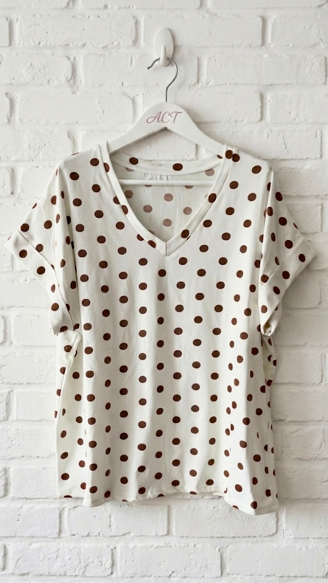 Camiseta topos +2 colores