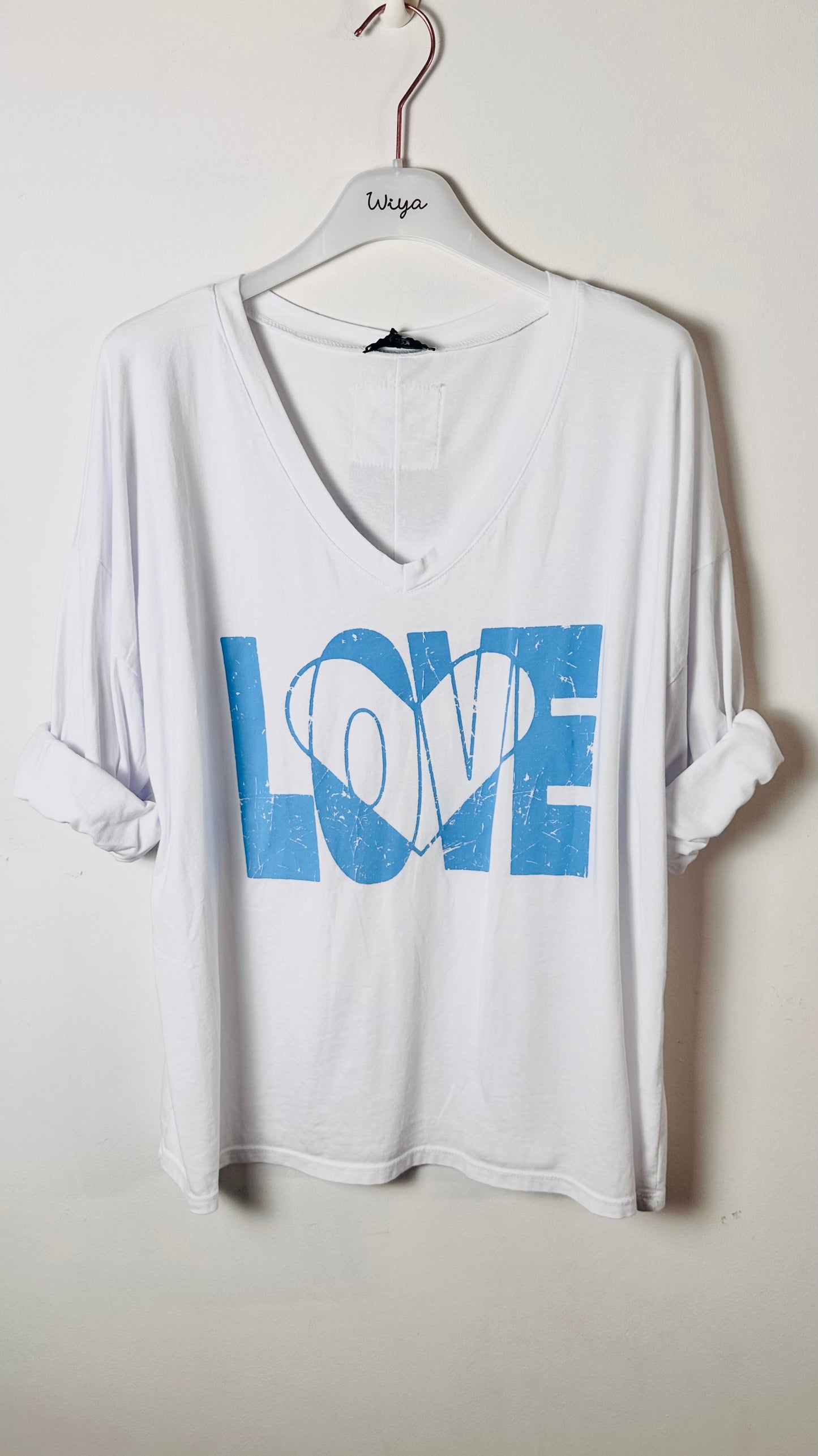 Camiseta love +3 colores