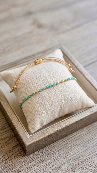 Pulseras mediterránea turquesa +15 modelos