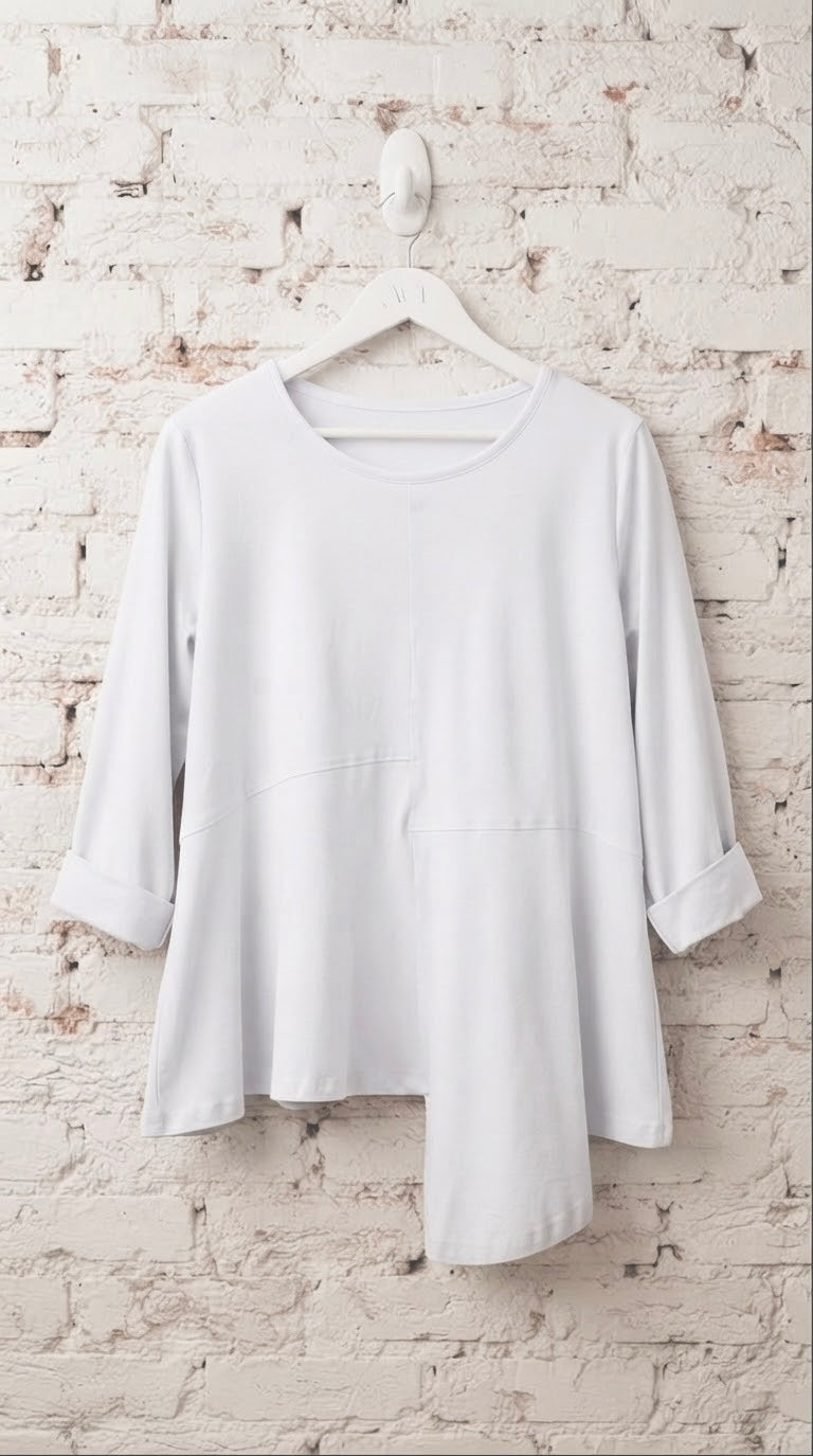 Camiseta de Algodón Minimal 158C +5 colores