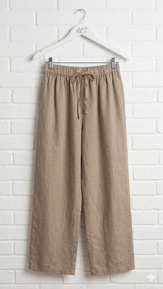 Conjunto lino bordado +5 colores