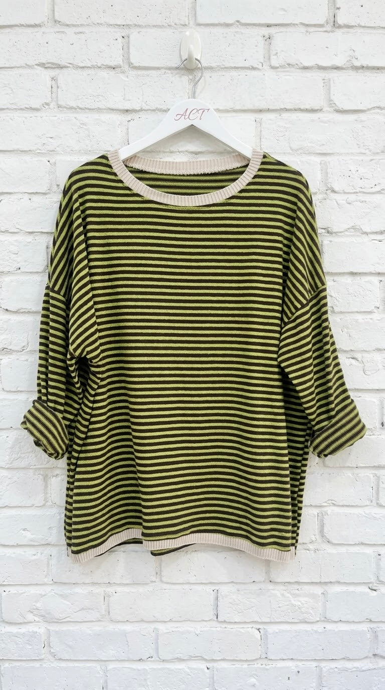 Jersey de Punto a Rayas +5 colores