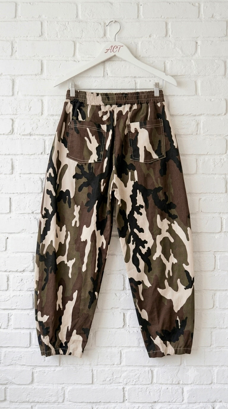 Pantalón Camuflaje Asimetrico Balloon
