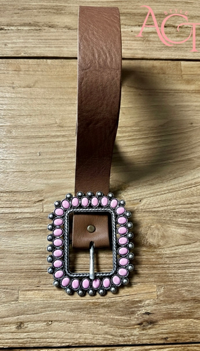 Cinturón stel piel +7 colores