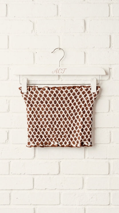 Top bandeau mini-diamonds +3 colores