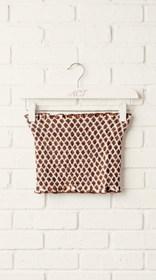 Top bandeau mini-diamonds +3 colores