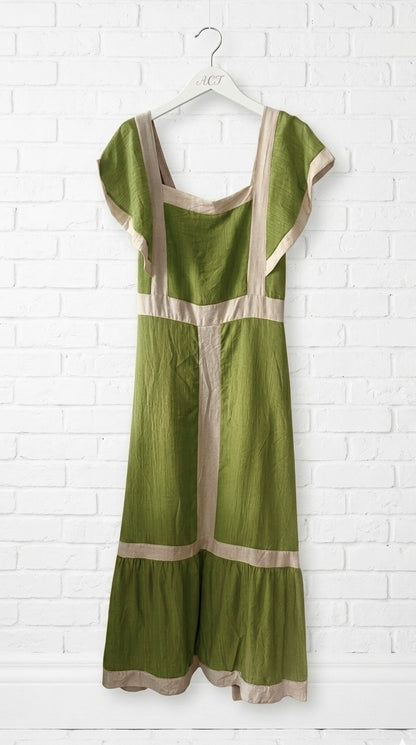 Vestido bicolor